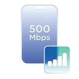 Kecepatan Hingga 500 Mbps